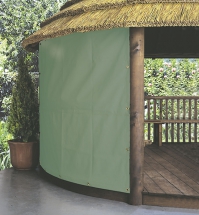Full canvas panel in green